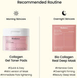 Biodance collagen gel toner pads for sensitive skin, pore minimizer with collagen water and low molecular collagen