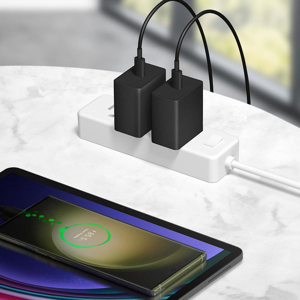 USB C Charger Type C Charger Fast Charging 10FT 45W Samsung Chargers 2-Pack with iPhone Air/17/17 Plus/17 Pro/17 Pro Max/16/16 Plus/16 Pro/16 Pro Max/15/15 Pro Max/iPad Pros/Galaxy S25 S24,Android