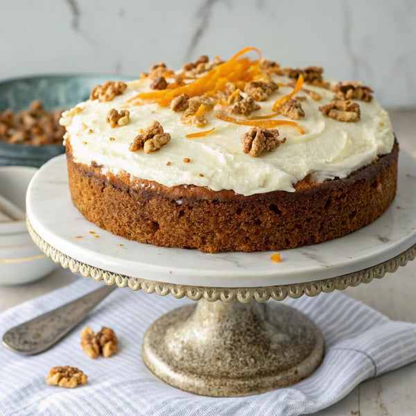 Duncan Hines Signature Carrot Cake Mix, 15.25 oz, Moist and Delicious, Made with Real Carrots, Layer Cake or Cupcakes