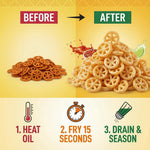 Mexican Wheat Wheel Pasta Snacks by Turinos 1LB
