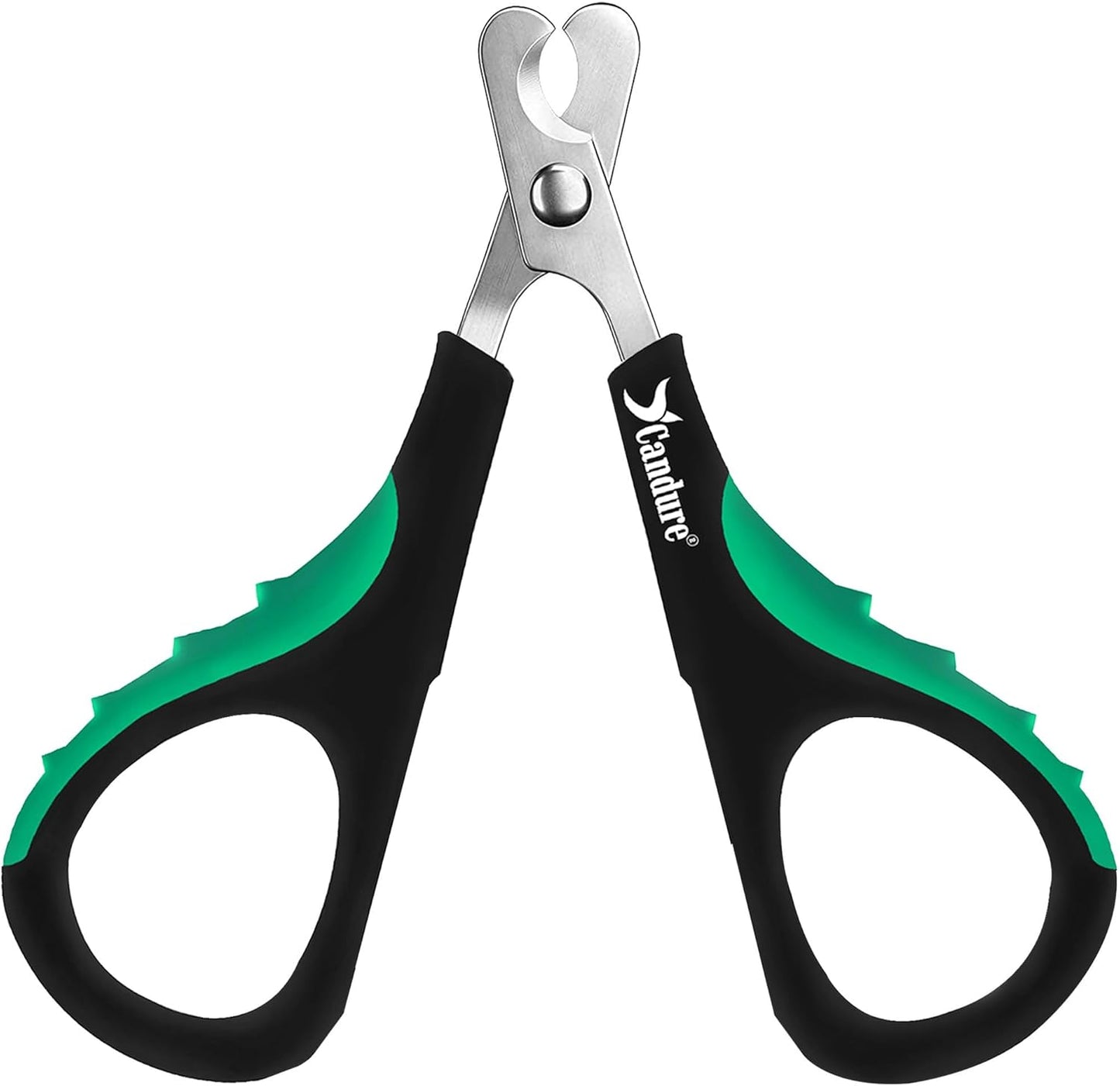 Candure Dog Nail Clippers and Trimmer with Safety Guard to Avoid Over-Cutting Toe Nails Professional Grooming Pet Nail Clipper with Nail File for Small Medium-Large Breeds