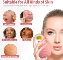 XHJRI Ice Cube Roller Massager for Face, Eyes, and Neck - De-Puffing, Skin Tightening, and Beauty