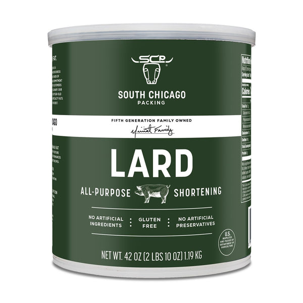 south chicago packing traditional lard shortening 42 ounce specialty baking fat