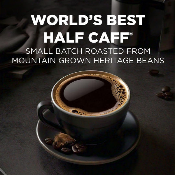 Maud's Half Caff Coffee Pods, 100 ct, Medium Roast Coffee in Single Serve Pods