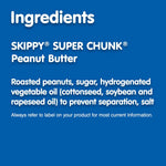 SKIPPY Chunky and Crunchy Peanut Butter Twin Pack 2 x 40oz Gluten-Free Kosher Certified