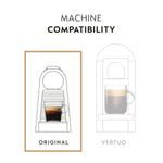Nespresso Original Line Vaniglia Medium Roast Espresso Coffee Pods 50 Count