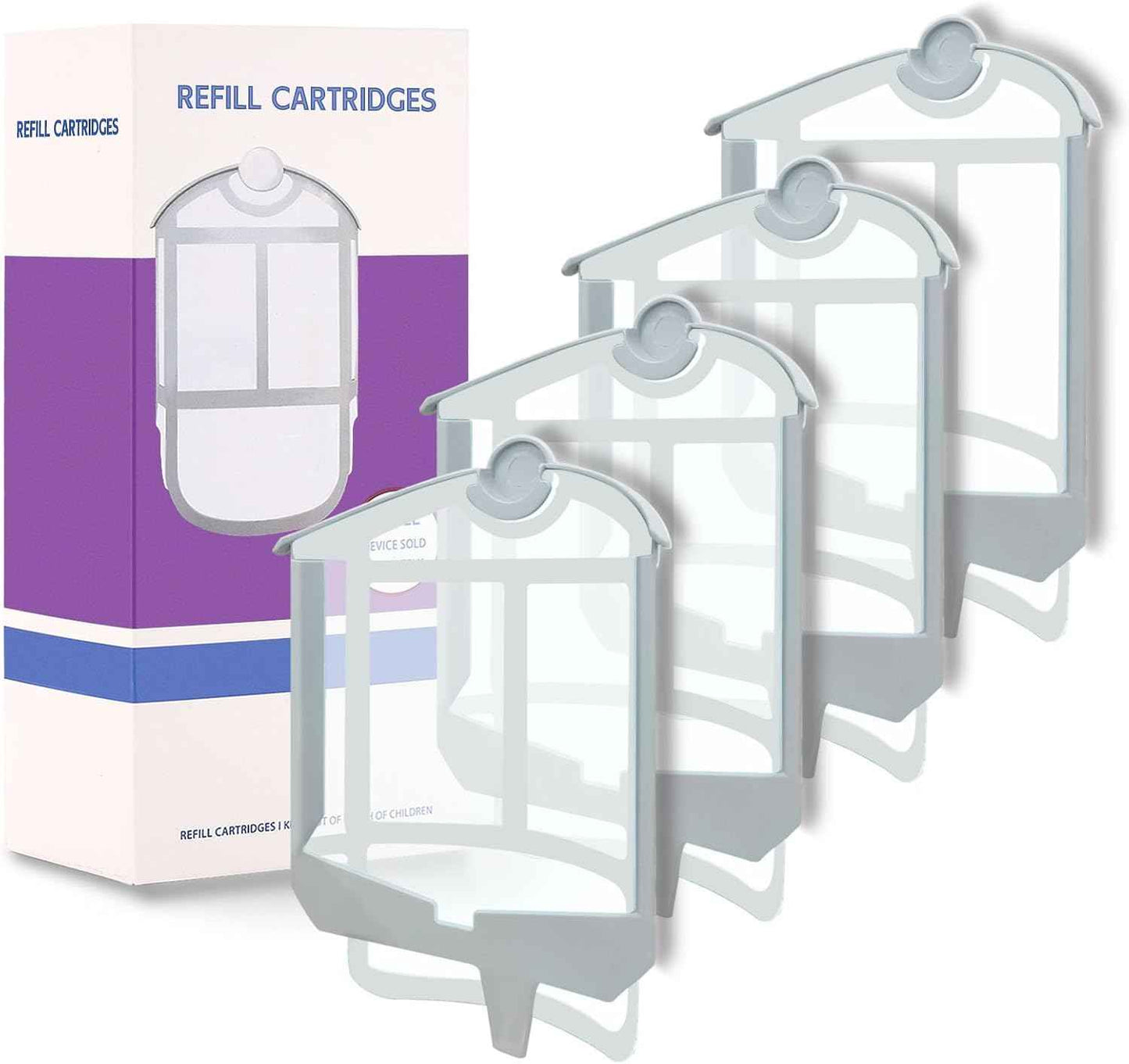 ZVVN 8 Pack Refill Cartridges, Refills Compatible with Indoor Light M364A and Max, Replacement 100% Fit (8 Refill Cartridges)