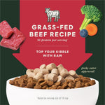 Instinct Raw Boost Mixers grain-free all-natural beef dog food topper, 6 oz bag