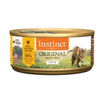 instinct original grain free real chicken recipe natural wet canned cat food, 5.5 oz, pack of 12