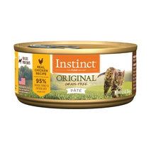 instinct original grain free real chicken recipe natural wet canned cat food, 5.5 oz, pack of 12