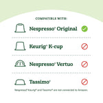 Amazon Fresh Espresso Dark Roast Aluminum Capsules for Nespresso Original Brewers