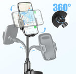 Adjustable Cup Phone Holder for Car with 360° Gooseneck Mount