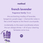 Method All-Purpose Cleaner Spray, French Lavender, Perfect for Most Counters, Tiles and More, 28 Fl Oz, (Pack of 4)