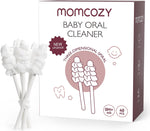 momcozy baby tongue cleaner gauze 40 count disposable oral cleaner for newborns and toddlers
