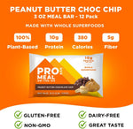 Plant-based meal replacement bar with whole food ingredients, oats, nuts, and seeds