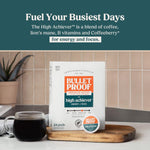 Bulletproof High Achiever Single-Serve Coffee Pods, 24 Count, Medium-Dark Roast