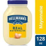 Hellmann's 1 Gallon, 128 oz, 100% Cage Free Eggs Mayonnaise Jar, Gluten Free, Vegetarian, Kosher