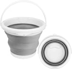 silicone collapsible mop bucket 5l household cleaning ice bucket no wringer
