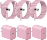 iPhone Charger Fast Charging 10FT iPhones 17 16 15 Charger 3 Pack Type C Chargers USB C Charger Compatible with iPhone Air 17/17 Plus/17 Pro/17 Pro Max/16/16 Plus/16 Pro/16 Pro Max/15