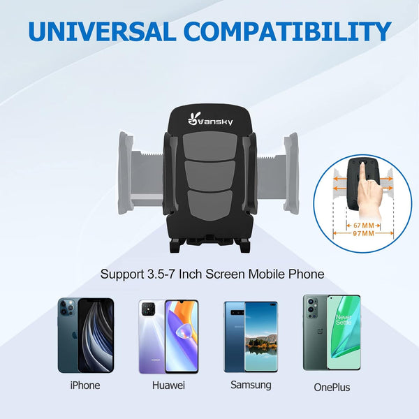 Vansky 3-in-1 Universal Car Phone Holder Mount