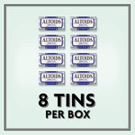 altoids arctic peppermint breath mints sugar free 1.2 oz tin pack of 8