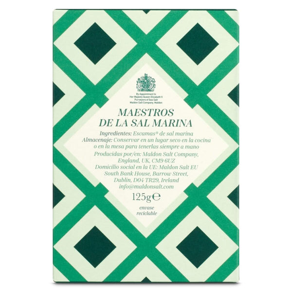 Maldon artisanal sea salt flakes, 125g, non-iodized, fine texture