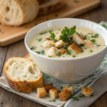 Campbell's Condensed Cream of Chicken Soup 4 Pack, 10.5 oz Cans, Farm-Fresh Cream and Antibiotic-Free Chicken