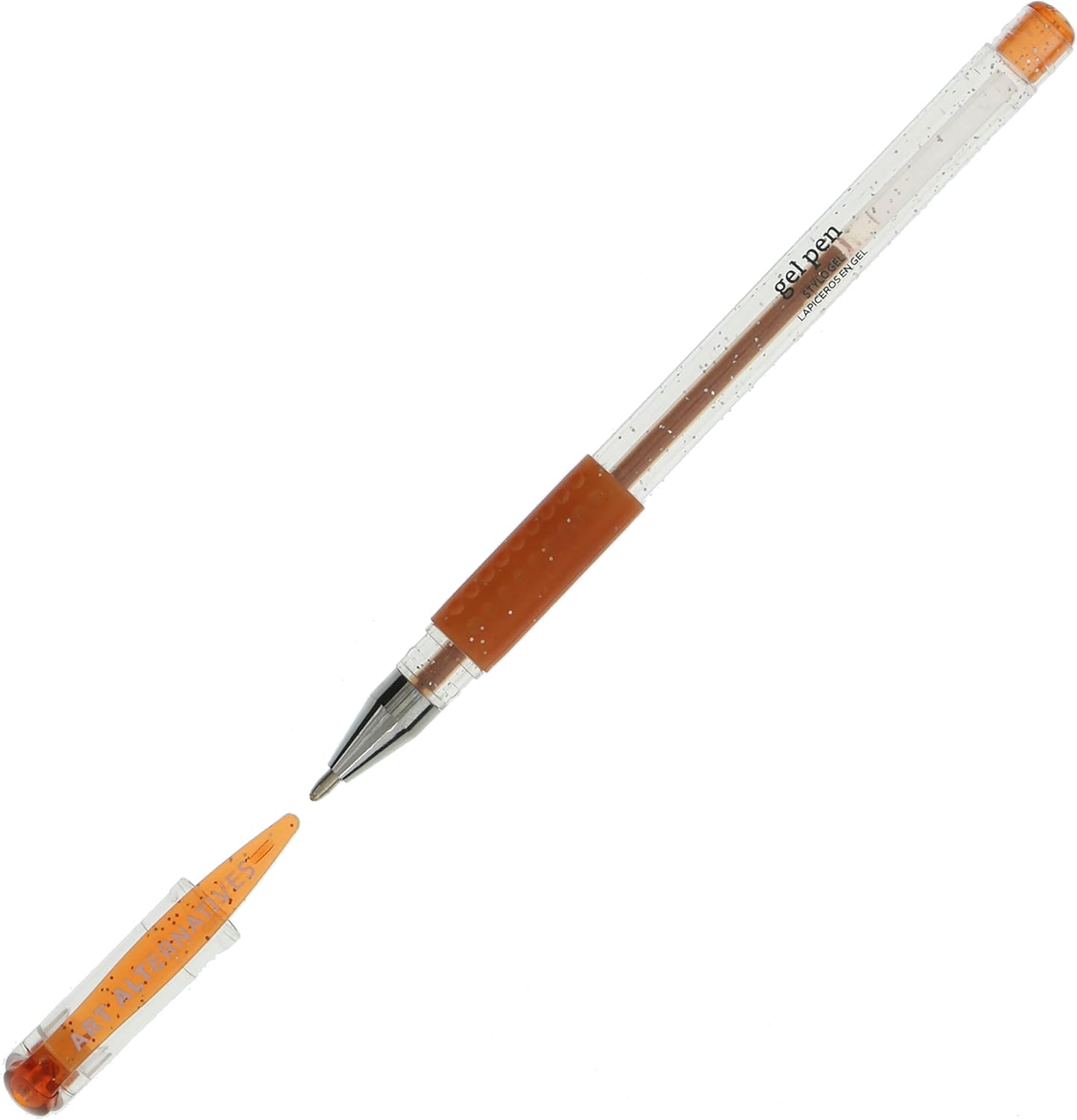 Art Alternatives Gel Pen, Metallic Pink - Ballpoint - Non-Smear + Quick Dry - Writing, Drawing, Coloring, Journal, Planner