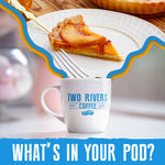 Two Rivers Coffee Flavored Coffee Pods Compatible with Keurig K Cup Brewers Variety Pack