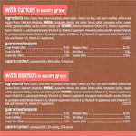 purina friskies 24ct variety pack canned cat food extra gravy with chicken turkey salmon beef 5.5 oz cans