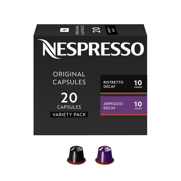 Nespresso Original Line Decaffeinato Coffee Pods 50 Count