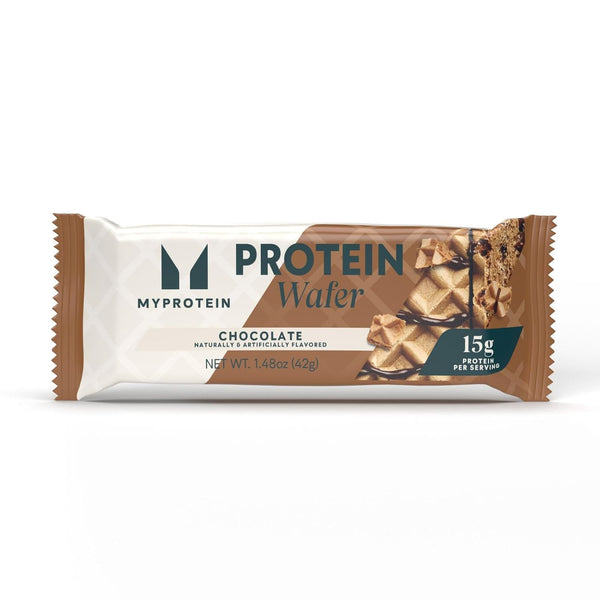 Myprotein Crispy Protein Wafers, 15g Protein, Box of 10, Chocolate