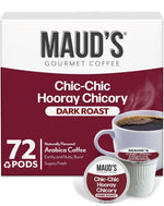 Maud's Bold Dark Roast Coffee Pods Variety Pack, 40-count, 9 Assorted Flavors