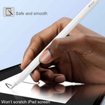 Apple Pencil 2nd Gen/ 1st Gen replacement tips, 4-pack white, durable nibs for iPad Pro Pencil 2/1