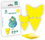 Gideal 20-Pack Dual-Sided Yellow Sticky Traps for Flying Plant Insect Such as Fungus Gnats, Whiteflies, Aphids, Leafminers,Thrips - (6x8 Inches, Included 20pcs Twist Ties)