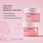 Biodance collagen gel toner pads for sensitive skin, pore minimizer with collagen water and low molecular collagen