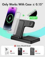 wireless charging station for apple iphone apple watch airpods