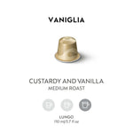 Nespresso Original Line Vaniglia Medium Roast Espresso Coffee Pods 50 Count