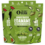 Crunchy Roasted Edamame Beans in Sea Salt, 4 oz, 3 Pack, Low Carb, Gluten-Free, Vegan