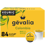 Gevalia Colombia K-Cup Coffee Pods, 84-count box, compatible with Keurig 1.0 & 2.0