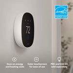 ecobee Smart Thermostat Essential - Energy Star Certified programmable Wi-Fi Thermostat - Works with Siri, Alexa, and Google Assistant