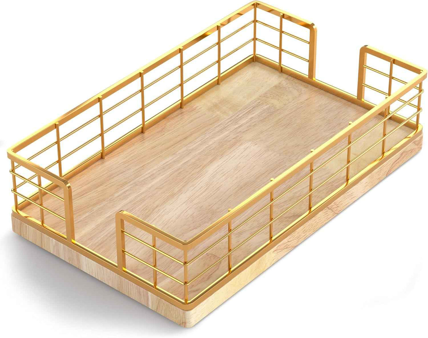 Wican Napkin Holder for Table, Bamboo Iron Standing Napkin Dispenser for Kitchen Dining Farmhouse Cocktail Picnic Bar Rustic Wood Holders for Paper Mail Bills Suitable for All Dining Room Decors Black