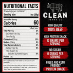 Old Fashioned Dry Zero Sugar Beef Jerky Made with 100% Beef