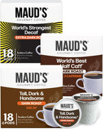 Maud's Half Caff Coffee Pods, 100 ct, Medium Roast Coffee in Single Serve Pods