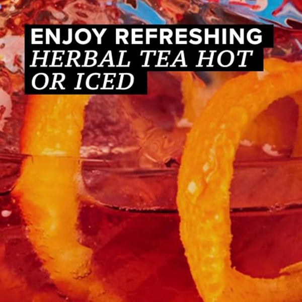 TAZO Passion Herbal Tea Bags 120-Count Caffeine-Free Tropical Blend