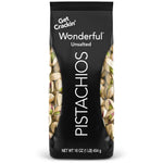 Wonderful Lightly Salted In-Shell Pistachios, Gluten Free, Plant Based Protein, 16 Ounce Resealable Bag