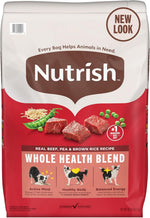rachael ray nutrish real beef dry dog food adult dogs 40 lb whole health blend