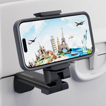 Universal Phone Holder for Airplane Travel with 360 Degree Rotation