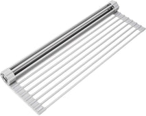 20.5 x 13.1 Inch Roll-Up Dish Drying Rack for Large Kitchen Sinks