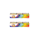 Goldfish Colors Cheddar Crackers, Snack Pack, 0.9 oz, 9 CT Multi-Pack Tray